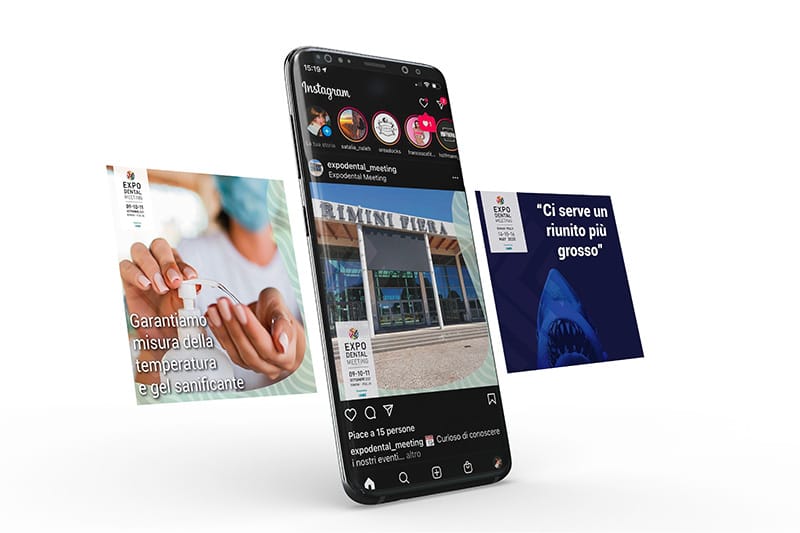 Expodental social smartphone