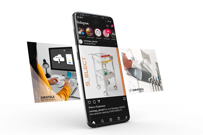 Saratoga social smartphone