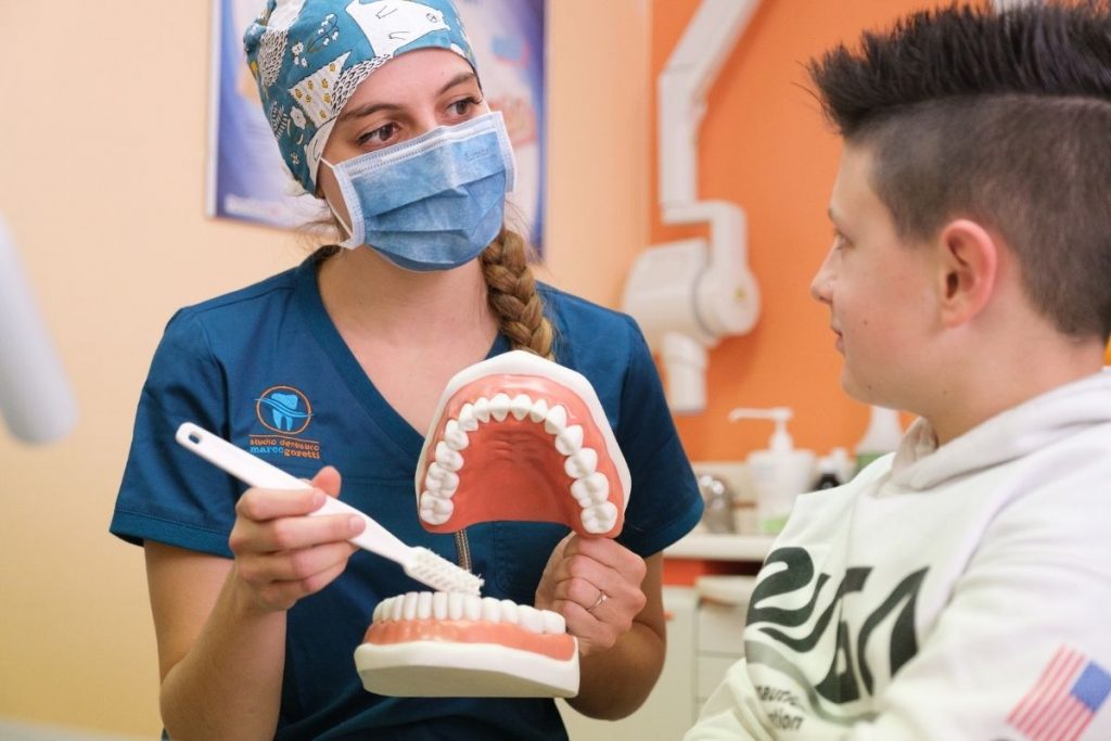 prima visita dentista bambini fiducia