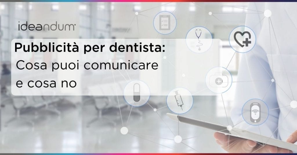 pubblicità dentista sito e social