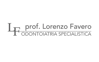 logo dentista: prof lorenzo favero