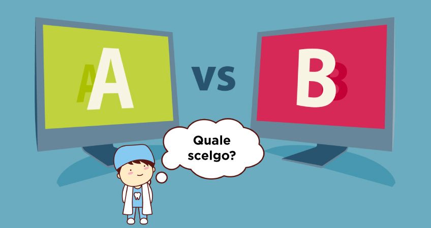 pubblicità del tuo studio dentistico a-b testing